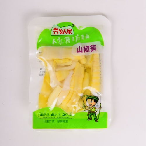云乡人家笋尖笋干泡椒味 一口爽脆的休闲时光
